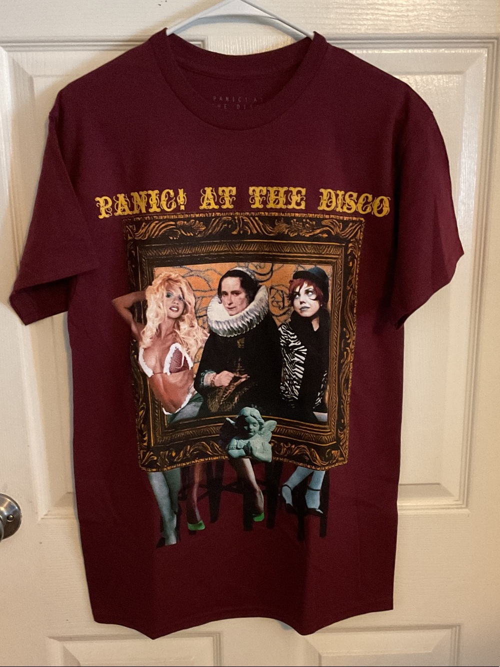 Panic! At The Disco Graphic Band Tee - Burgundy